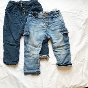 H&M Lined Pants - 2 pair
